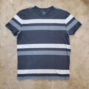 Charcoal Stripe Tee